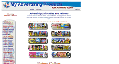 Desktop Screenshot of myadproducts.com